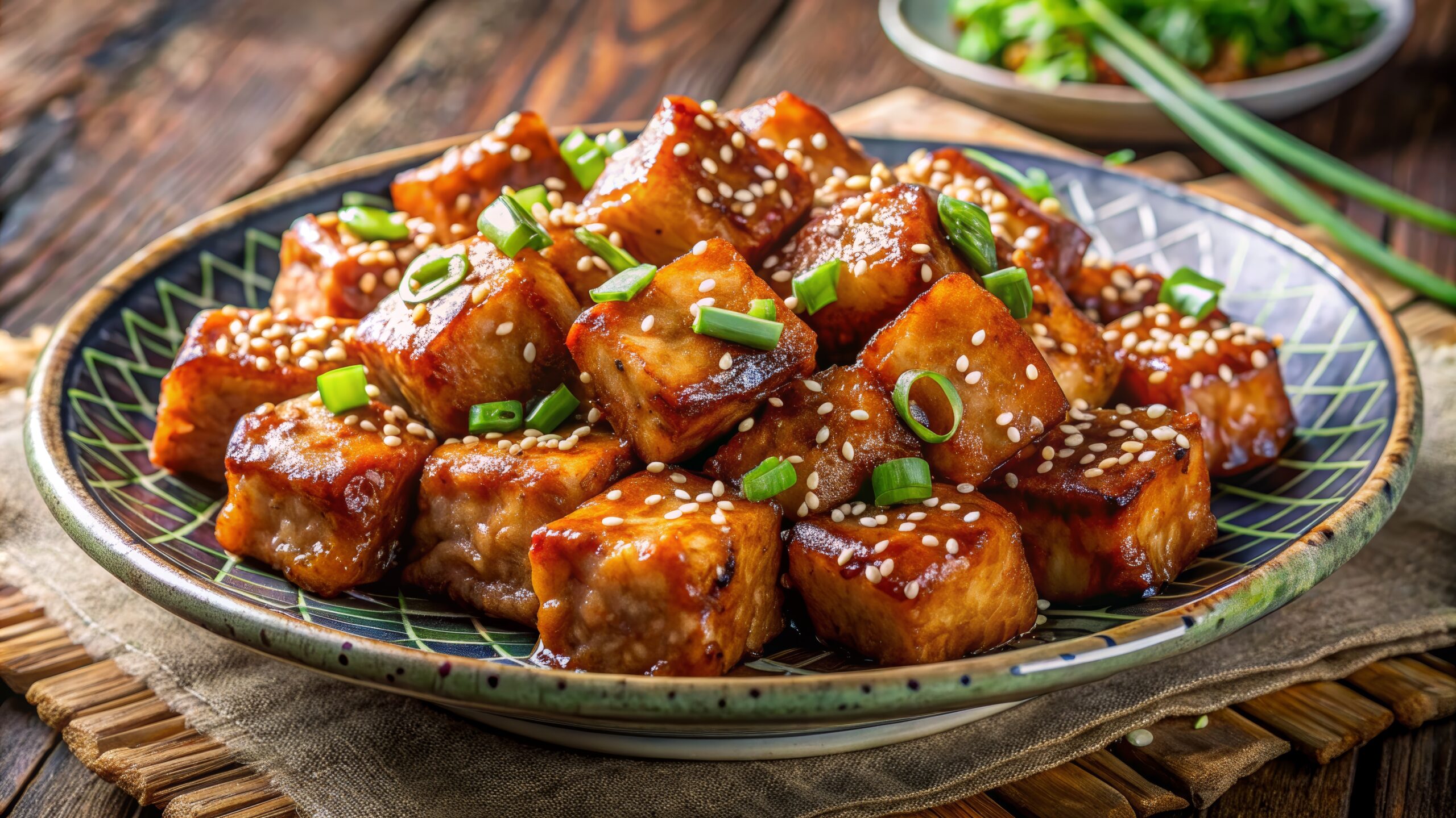 Crispy Kung Pao Tofu